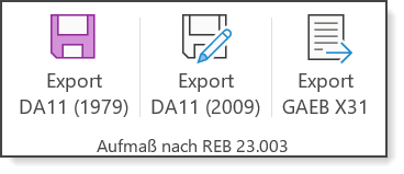 Excel-Aufmaß für GAEB-Online 2025: Export DA11 Excel-Aufmaß für GAEB-Online 2025: Export DA11